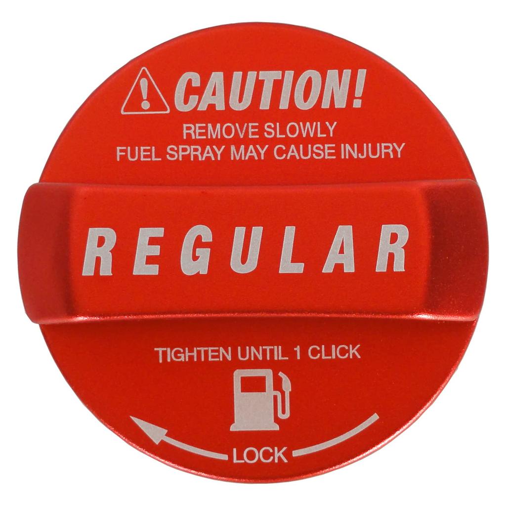 Brightonnet Mazda Fuel Filler Cap Regular Red Cover, Specification, Aluminum, (BC-FUCAPCVERMA-RE)