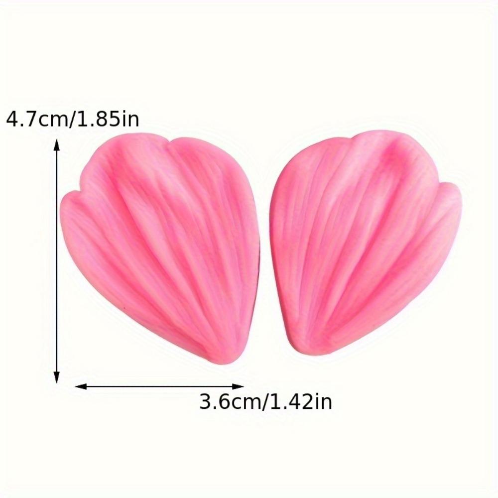 Set, Flower Petal Fondant Molds, 3D Silicone Mold, Candy Mold, Chocolate Mold, For DIY Cake Decorating Tool, Baking Tools, Kitchen Accessories