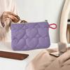 Djunllk Makeup Bag - Clutch Purses for Women Heart-Shaped Design Small Purse, Lightweight Handbags Gifts for Women