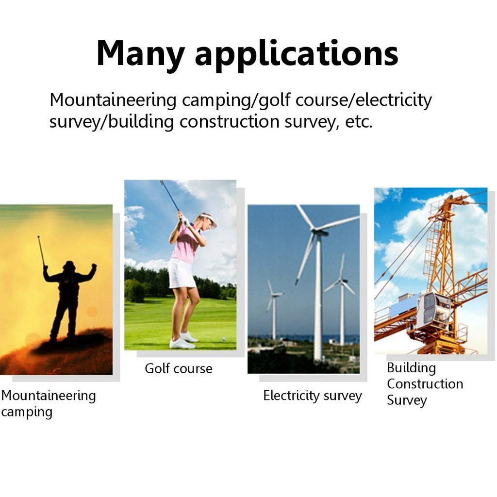 6X Monocular Range Finder Angle Measuring Tool 5-700M Digital Golf Laser rangefinder Hunting Distance Meter Plastic