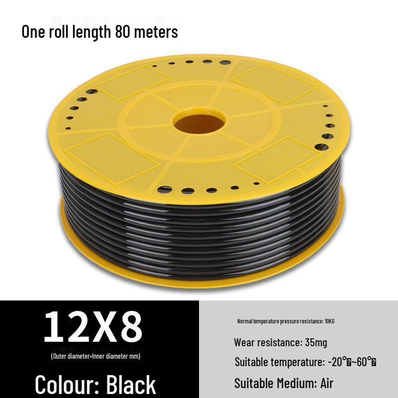 High-Pressure 8MM PU Pneumatic Air Hose for Air Compressors