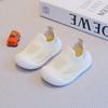 Baby's soft soled walking shoes, breathable mesh socks, one foot stepping baby walking shoes