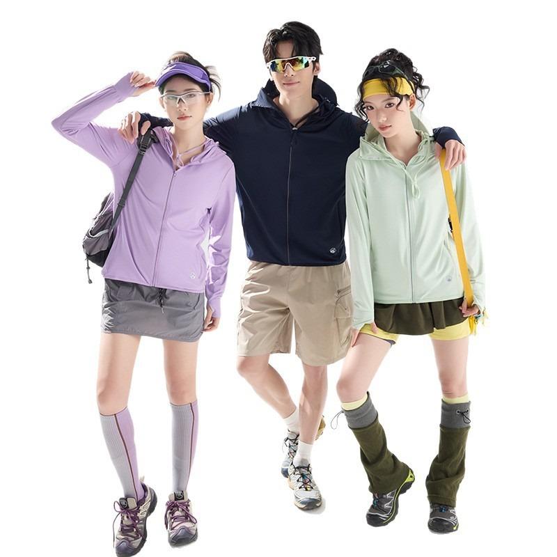 UPF10 + sunscreen clothing men's and women's summer outdoor skin clothing UV protection light and breathable sunscreen clothing jacket