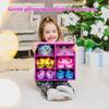 Princess Dress Up Shoes Set, Girls Role Play Dress Up Toys, Toddler Pretend Jewelry Boutique Kit Gift Set for Little Girls Aged 3-6 Years Old, 4