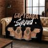 Cute Capibala Cartoon Flannel Blanket Soft Warm Throw Blanket for Bedroom Living Room Bed Travel Camping Picnic Gift Kids