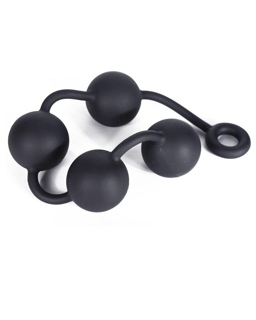 Anal Beads Anal Plug Big Anal Pearl Long Dildo 40mm Ball Anal Expansion Silicone Anal Dildo Anal Plug Anal Ball Anal Plug 4 Bead Shape Anal Blag For