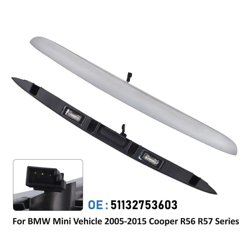51132753603 Chrome Hatch Trunk Tailgate Door Handle Replacement For Bmw Mini Cooper R55 R56 R57 R58 R59 R60 R61 Car Accessories