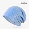 Unisex Lightweight Cotton Headscarf: Spring/Summer Breathable Cap & Sleep Hat