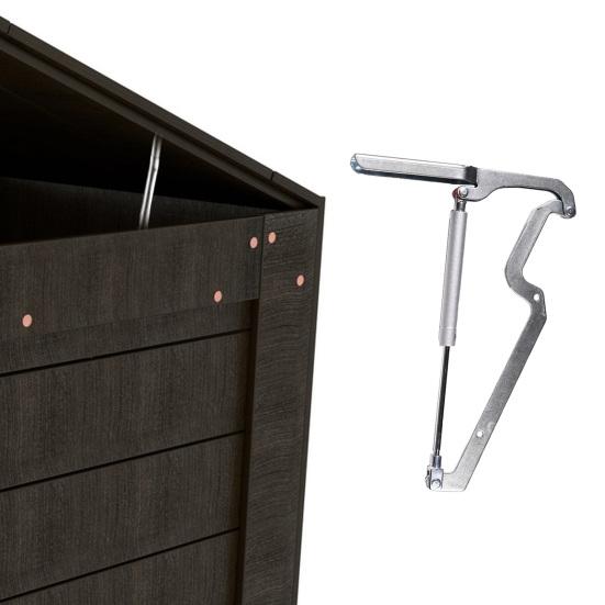 Unterstützung Gasdruckfeder Hydraulischer Hebel Design Einfaches Öffnen Schließen Deckel Scharnier Kompatibel