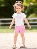 Little Maven Girls' Summer Set: European & American Style with Cute Bow
