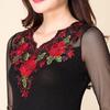 Lace Patch Decorative Soft Universal Polyester Yarn DIY Clothes Collar Flower Embroidery Applique for Gifts