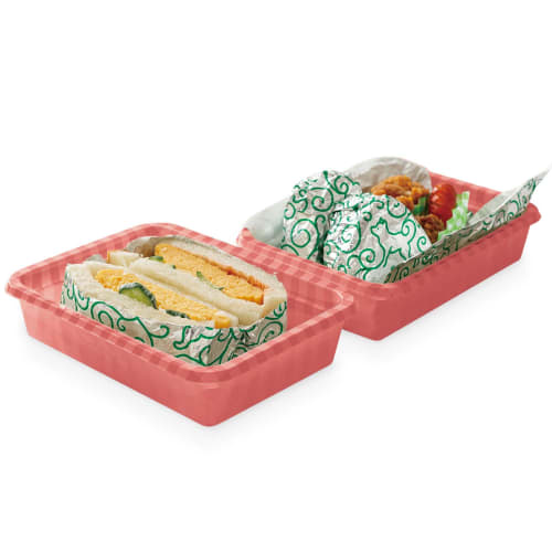 Artnap Aluminum Wrapping Paper for Rice Balls, Absorbs Moisture To Prevent Stickiness and Dryness, Arabesque & Shiba Inu Pattern, 20cm Wide X 5.8m Lon