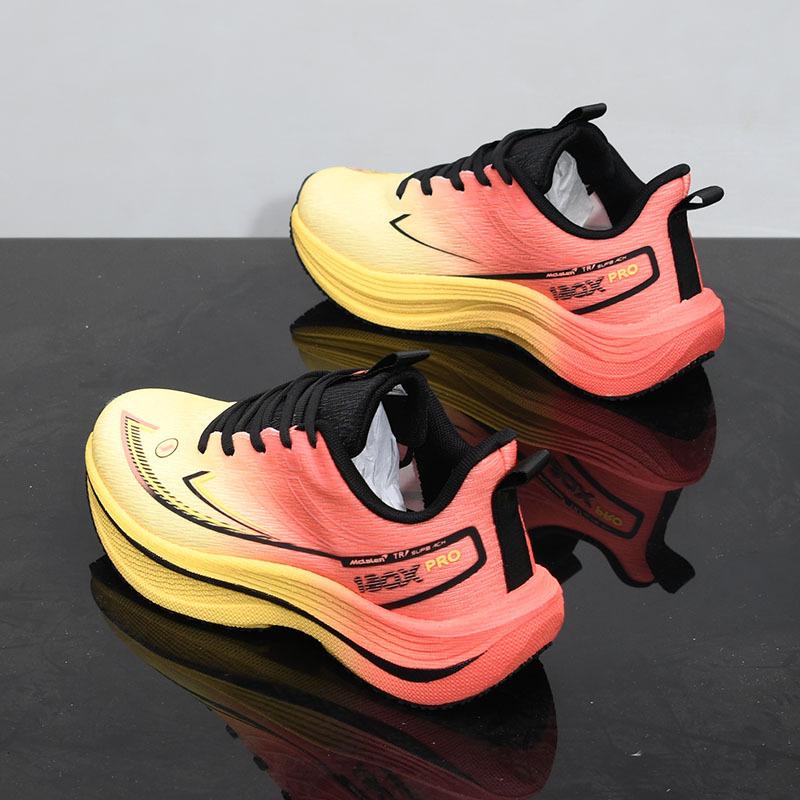 Spring mesh breathable soft-soled running shoes cushioning sports shoes summer light casual couple shoes 22