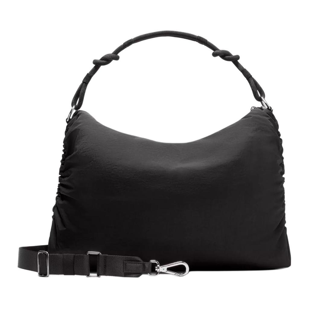 Lululemon Cabrio-Serie 16L Raffiniertes Design Nylon Umhängetasche Große Damen-Taschen Schwarz LW9GHWS-073525
