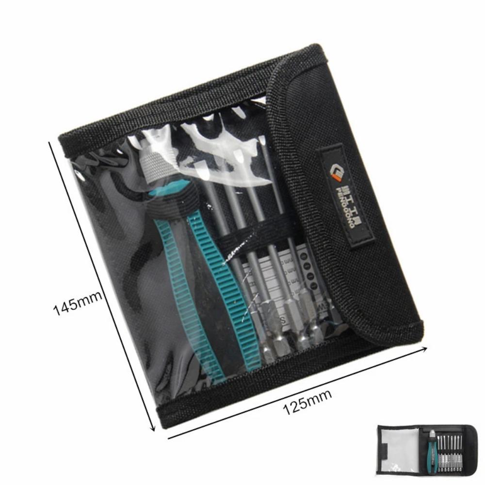 9ks/sada Sada šroubováků Plochý Křížový Šroubovák Magnetický Elektrický Domácí Oprava Ruční Nářadí