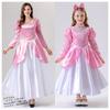 Fairy Tale Parent-child Cinderella Costume, Children Cosplay Adult Princess Dress Performance Costume