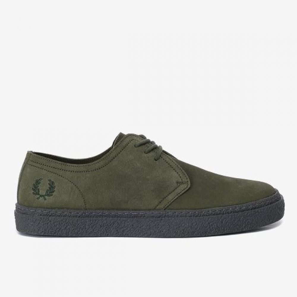 Fred Perry Мужские Лоферы Кроссовки Хаки Липовый Замш Sfpm2434360 W49 250