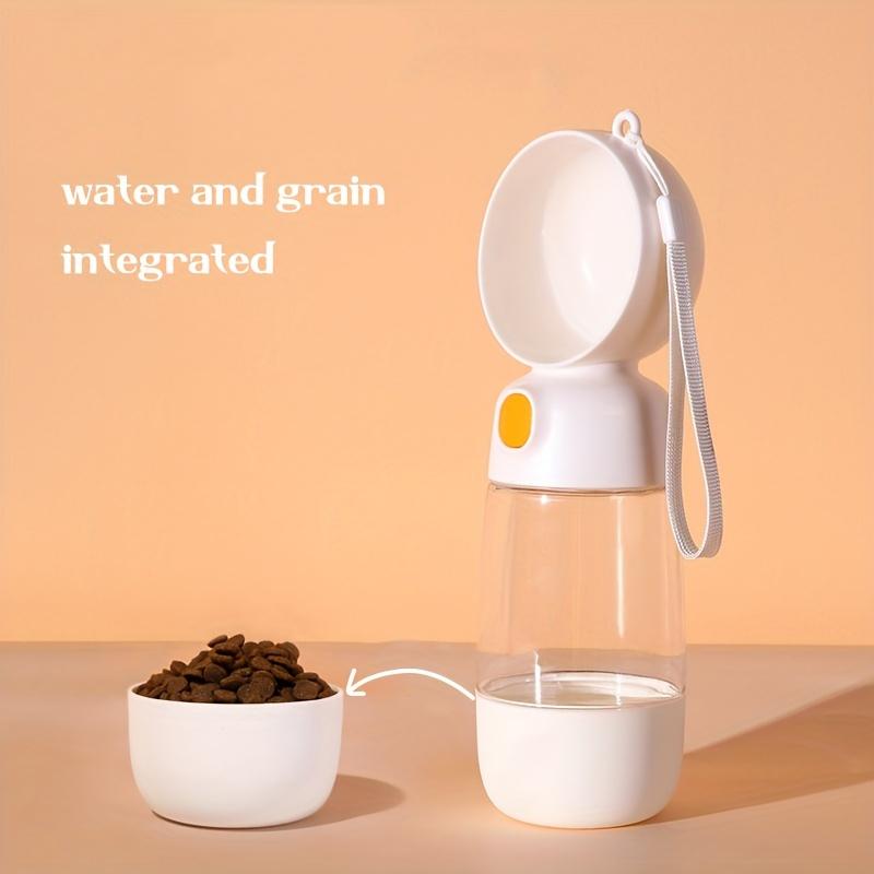 Portable 2-in-1 Dog Water Bottle & Food Container Pet Hydration System,  Pet Outdoor Walks or Travel Water Bottle Pet Supplies