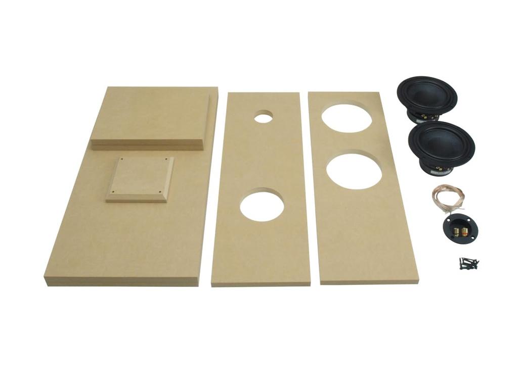 1 13cm Subwoofer-Kit Antriebsverstärker 29L MDF18mm [Otokobo Z] 2-shot / Z506-Livornosub2 (getrennt erforderlich) ca.