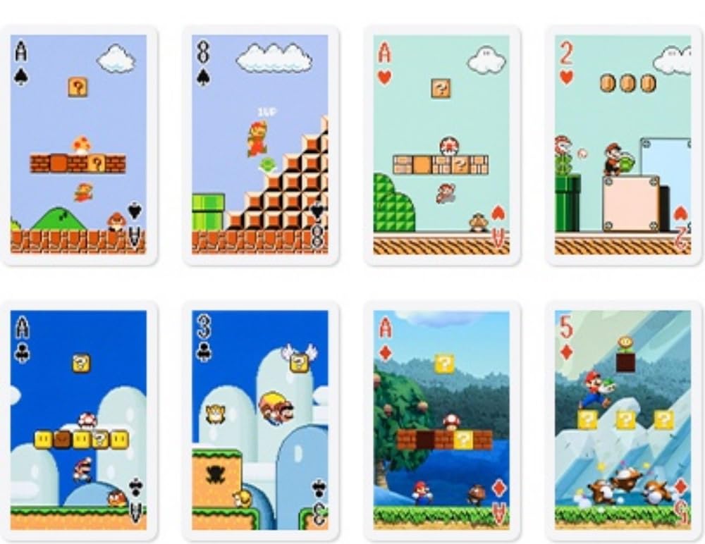 Nintendo Playing Cards Game Stage Multicolor NAP-04