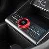 For Hyundai Kona SX2 2024 2025 Interior Accessories Aluminum Car Central Console Gear Shift Drive Model Control Knob Ring Cover
