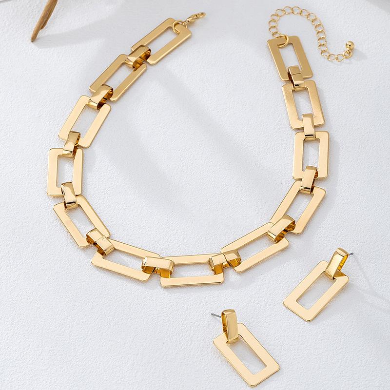 Fashion Necklace Earrings For Women Ladies