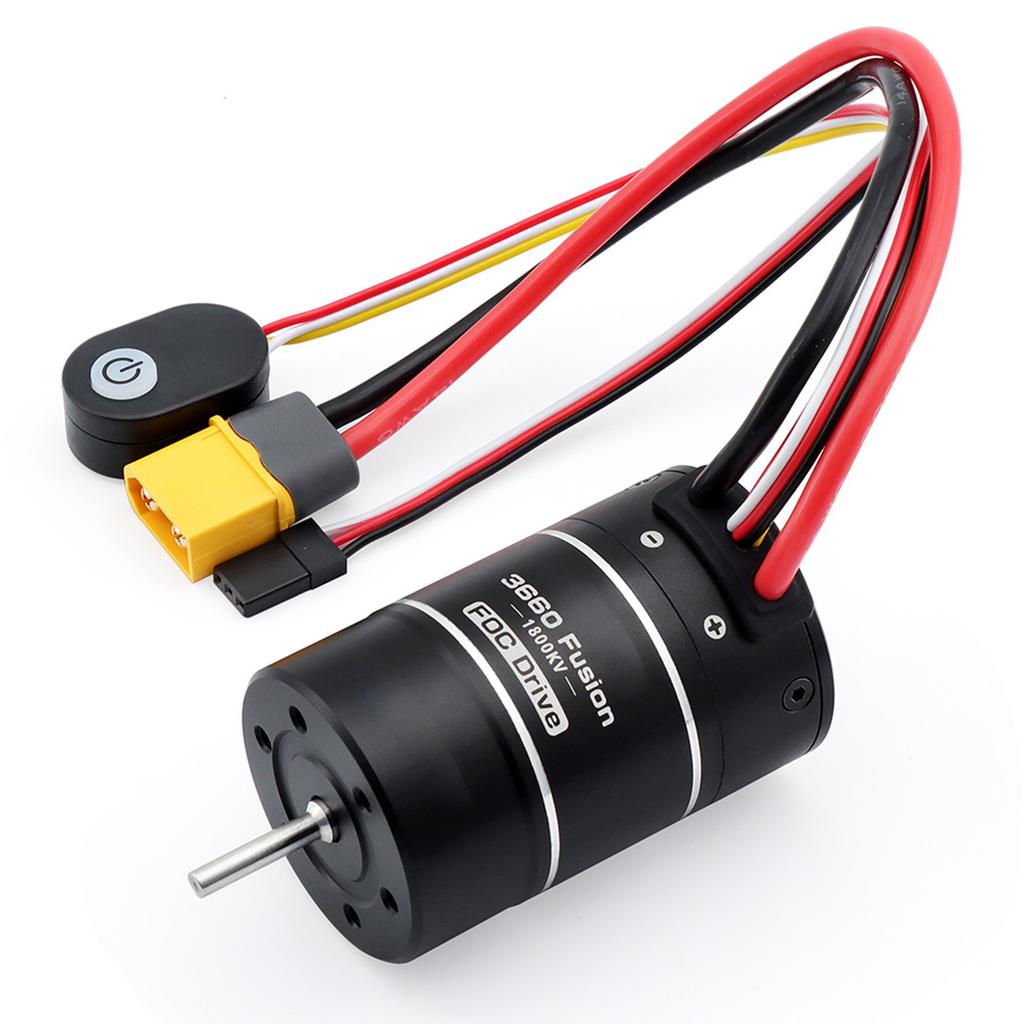 3660 1800KV Brushless Motor with 40A ESC and BEC Support for 1 10 Crawler Rainproof