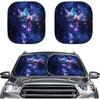 Mushroom Car Windshield Sunshade Daisy Flower Dragonfly Butterfly Mushroom Auto Front Sun Shades Foldable Sunlight Protection Visor Universal Vehicle