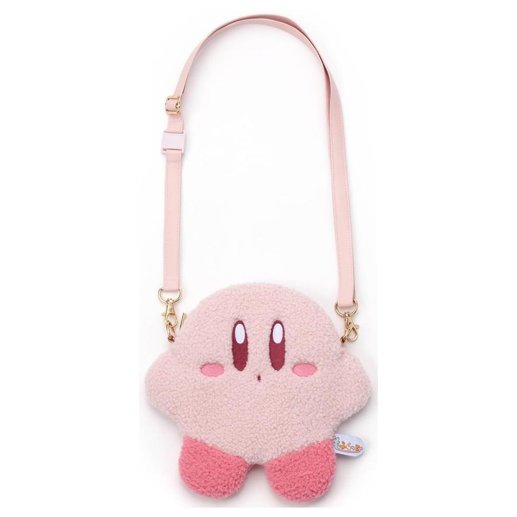 Takara Tomy Arts Kirby of the Stars Fluffy Plush Kirby Plush 21cm Wide Pouch, Toy, Approx.