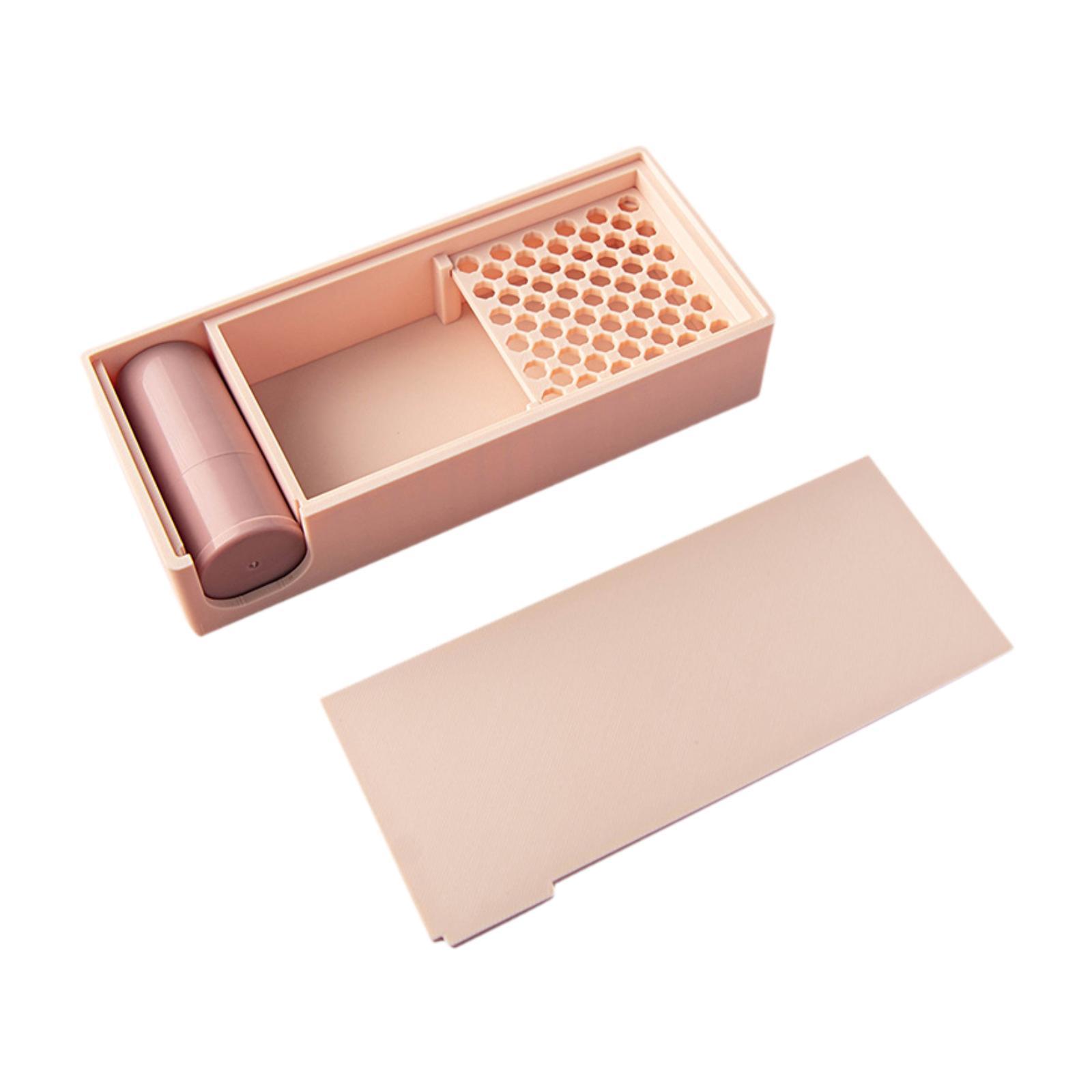 

Cornstarch Tapper Box Anti Adhesion with Brush Soft Clay Powder Box for Clay абрикосовий