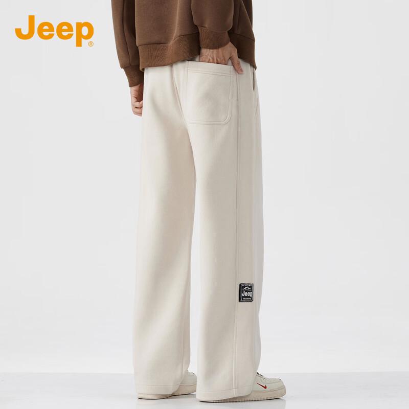 Jeep Men's American Style Relaxed Fit Casual Pants