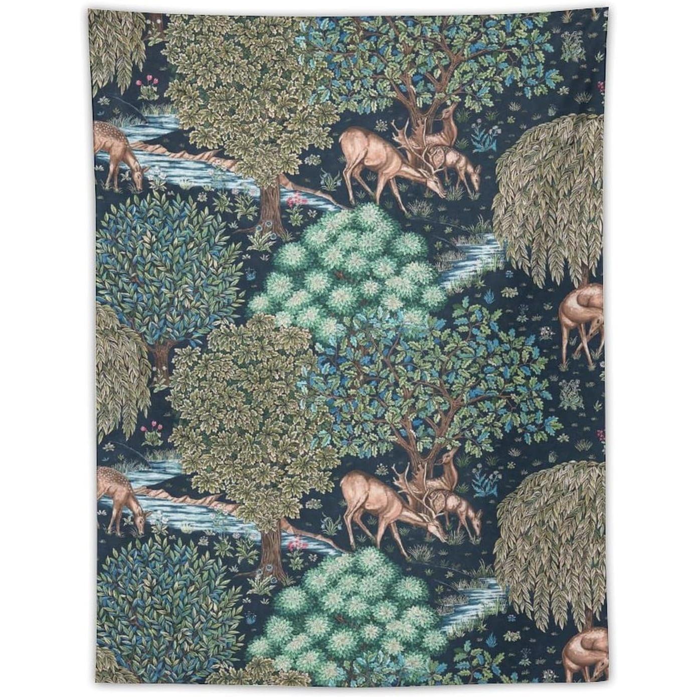 William Morris s Tosca tapestry for a retro wall hanging 75x100