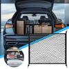 Trunk Net Vehicle Luggage Mesh Elastic Anti-Slip Car Trunk Luggage Net Luggage Storage Tools for Sedan SUV RV Trailer Outdoors