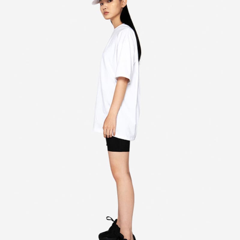 BAEKRO WHITE DENIM LOGO CAP