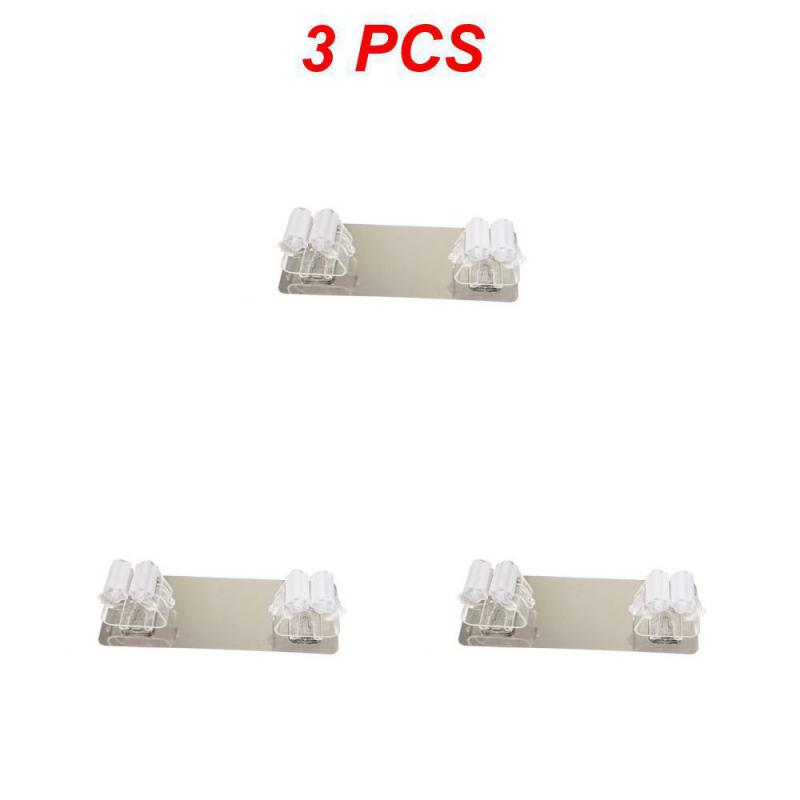 1~10PCS Self Adhesive Multi-Purpose Hooks Wall Mounted Mop Organizer Holder RackBrush Broom Hanger Hook Kitchen Bathroom Strong