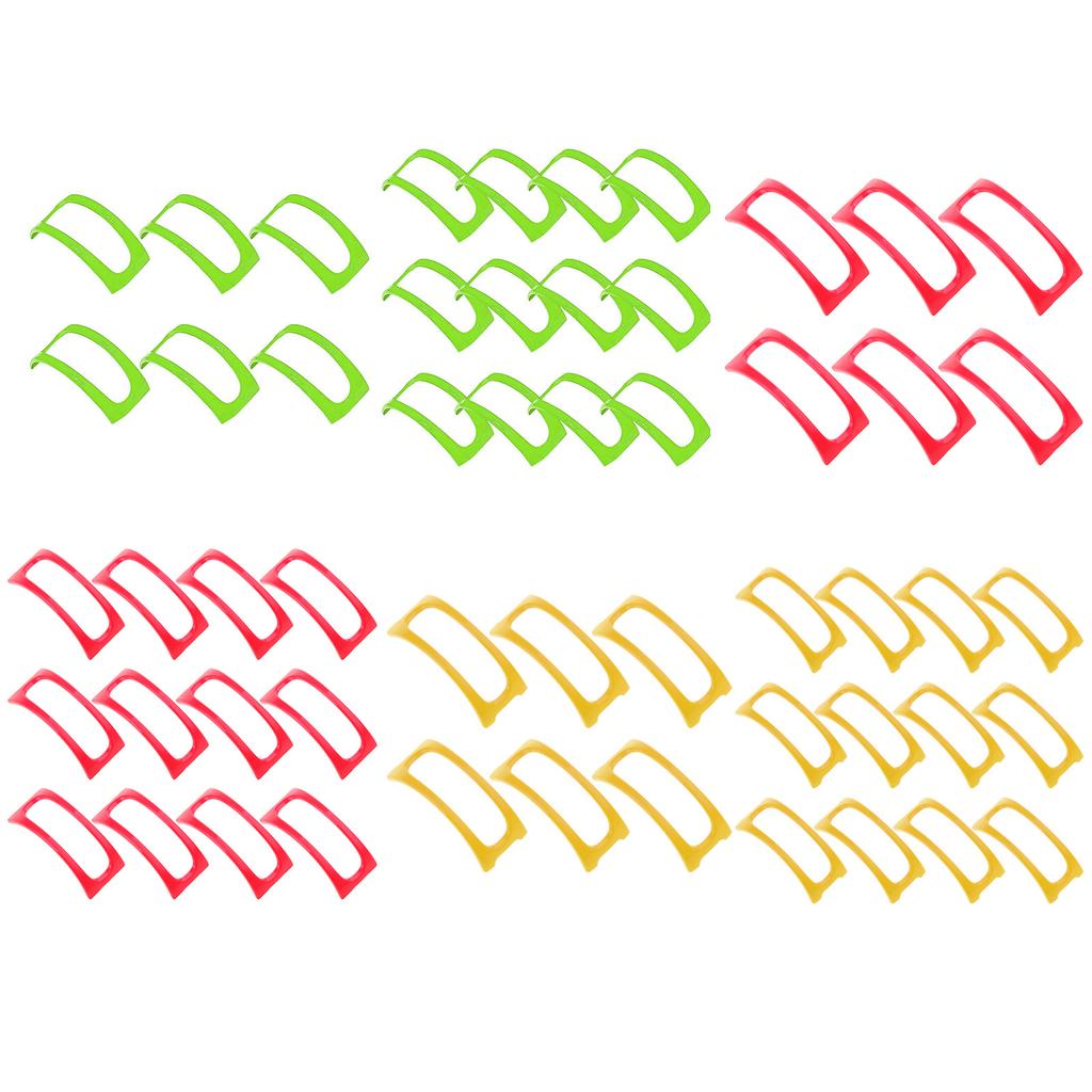 6/12 Pcs Tacos Holder Stand Mexicans Pancake Rack Plastic Food Pallet Holder Kitchen Tool Food Holder Organizer Durable