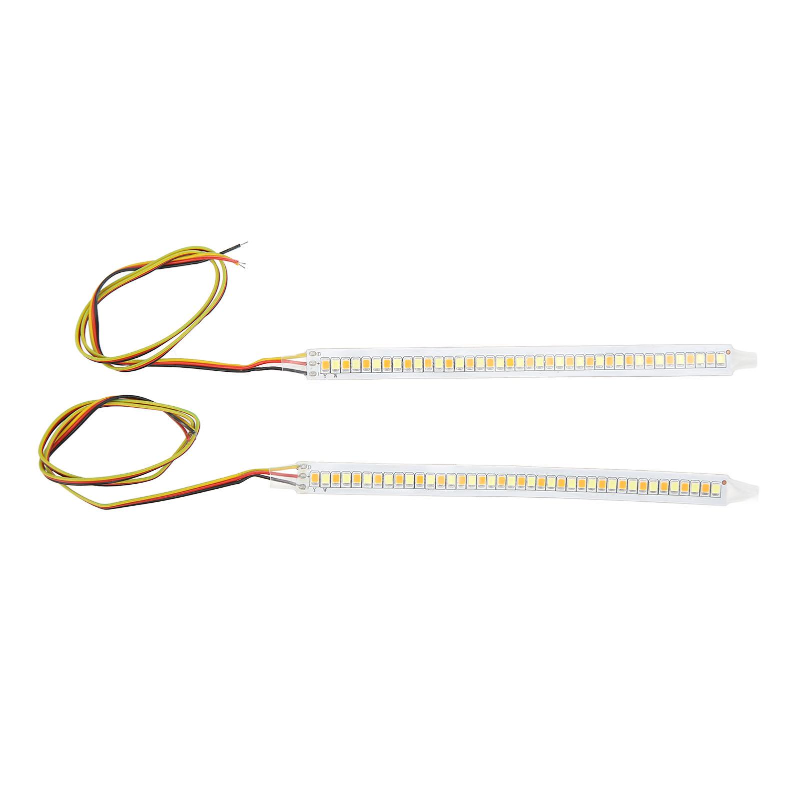 

2 шт. 12 В Боковые зеркала Поворотники Зеркало заднего вида Светодиодная лента-стример Предупреждающий индикатор Отражатель Универсальная посадка