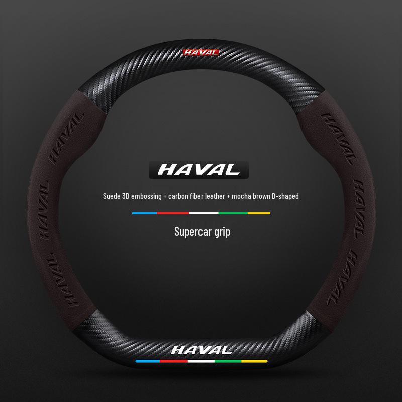 Haval Lenkradbezug für Shenshou H9, Big Dog, H6 National Tide Edition, M6, Chitu, F7X - Wildleder-Finish