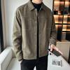 2023 Men's Trendy Suede Casual Jackets: Spring & Autumn Collection