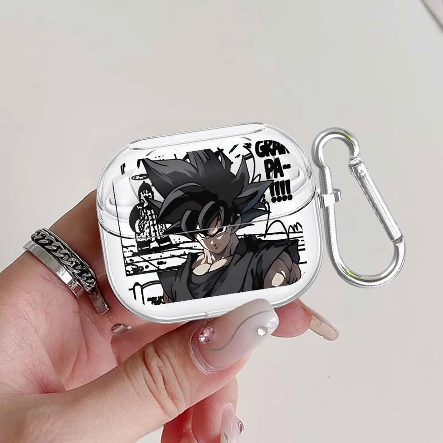 

Popular Anime D-ragonS B-allS Goku Case For Samsung Galaxy Buds 2 2Pro 3Pro 3 FE 4Pro Live 4 Pro Clear Earphone Cases Cover With Buds 3