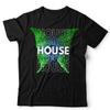 House Music Butterfly T Shirt Unisex Kids Graphic Rave Festival DJ Tee EDM