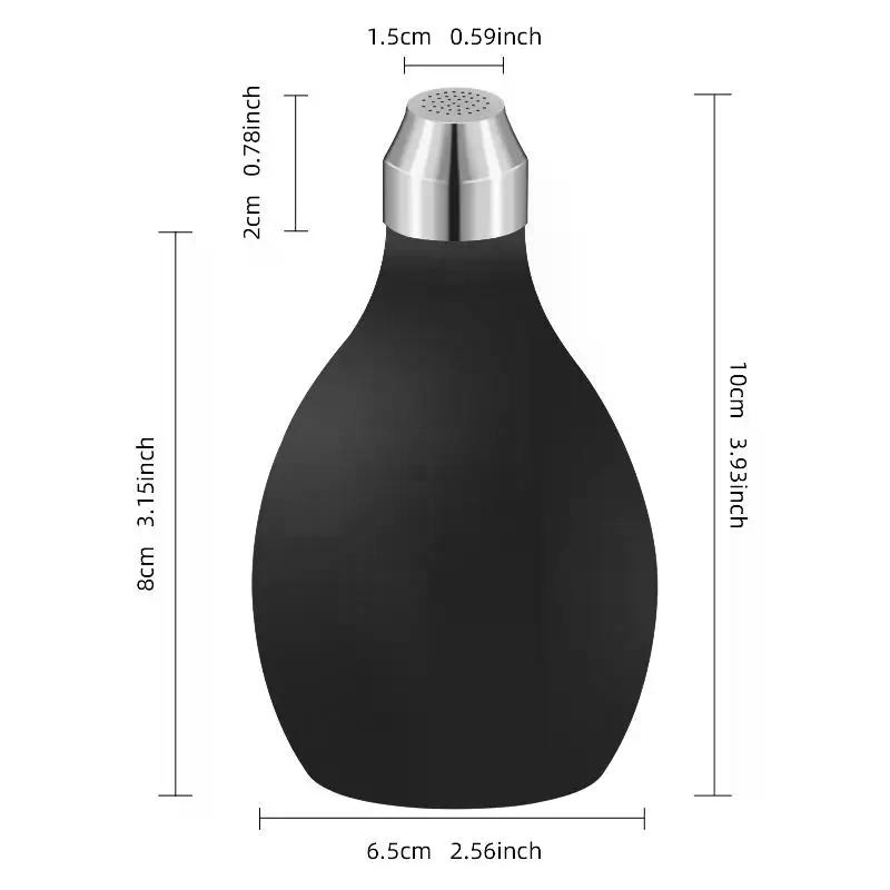 Barbertop Hair Salon Powder Spray Bottle Refillable Talcum Silicone Container Barber Styling Tools Accessory