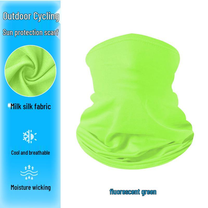Slim Camouflage Neck Gaiter & Face Mask: Unisex, Dustproof, Breathable Ice Silk