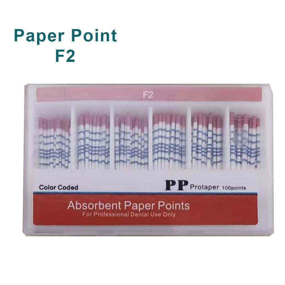 0.02 0.04 0.06 Dental Filling Material Dentist Product Root Canal Endodontic Paper Tips Dental Absorbent Paper Points