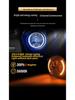 7" Wrangler LED Off-Road Headlight: Crescent Harley Motorcycle Spotlight with High/Low Beam