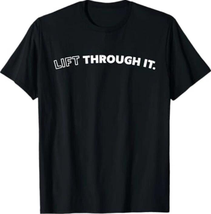 Retro Lift Through It T-Shirt L