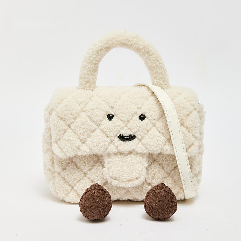 2025 Плюшевая мультяшная женская сумка через плечо Тренд