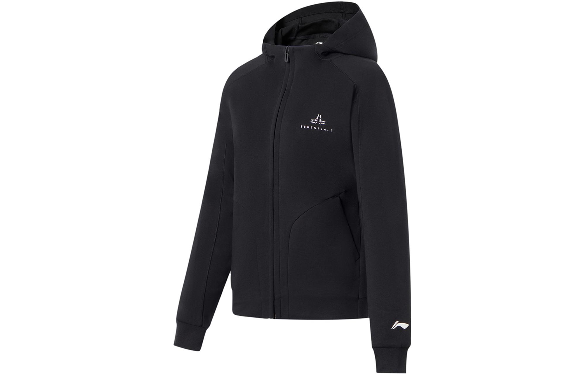 Li Ning Sweatshirt Women s Black AWDS780-2 S