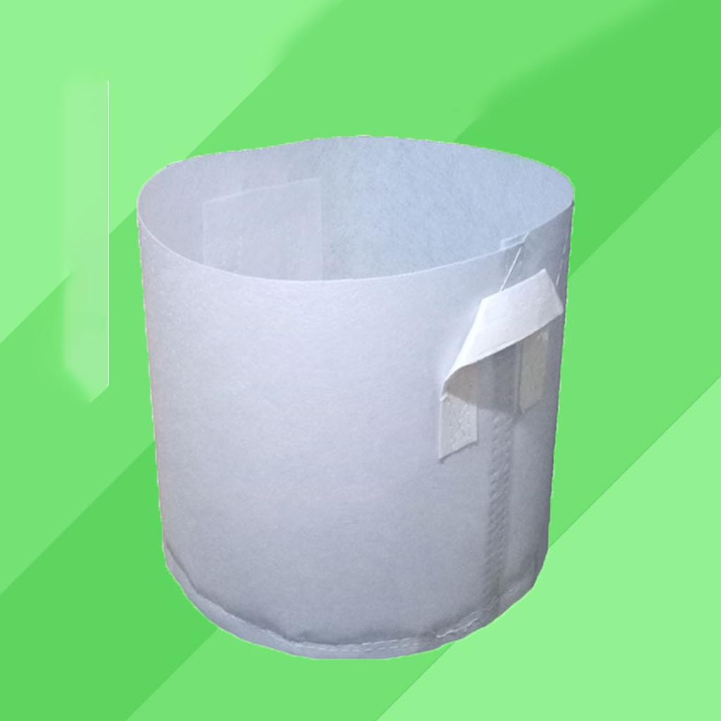 10PCS Nursery Growing Bags Large Biodegradable Non-Woven Fabric Seedling Grow Bag Starting Pots Pouch for Planting