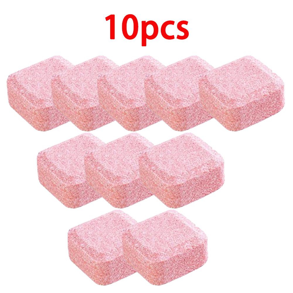 10pcs Automatic Toilet Bowl Cleaner Effervescent Tablet Toilet Fast Remover Urine Stain Deodorant Yellow Dirt Toilet Cleaning 10pcs